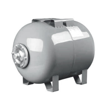 CW-Н100 мембранный бак 16bar -10 °C / + 99 °C 1" горизонтальный (серый) WATERSTRY