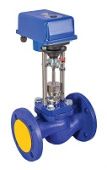 Клапан 2-х ходовой седельный зап.-регулирующий ВКСР Ду250 с интеллектуальным ЭИМ (контроллер), Kvs и э-привод по запросу