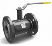 Шаровой стальной кран ф/ф Ду 40 Ру 40, с ручкой LD