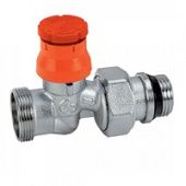 3/8" x 16 Прямой термостатический клапан с нар. резьбой и преднастройкой