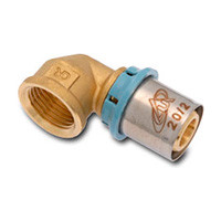 Колено 90° c внутренней резьбой D20х1/2"