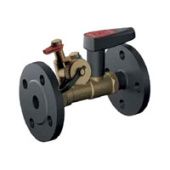 Клапан статический балансировочный  Ballorex  Venturi  FODRV  DN32  PN16  с дренажем Kvs=13,2м3/ч Т -20...+150 C  Ф/Ф