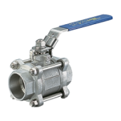 X3777S Шар.кран Ду50 Ру40 под сварк. в растр (полн/пр); С фикс/рук; Корп AISI316; Шар AISI316;упл.PTFE арм. 25% стекл.вол