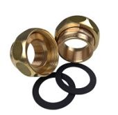 Трубное соединение для пайки (комплект) G 11/2 x 28 мм латунь