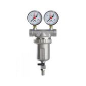 Фильтр самопромывной FARG   3/4" с манометрами, вн/вн, Tmax-80C
