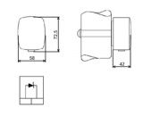 MАLF Датчик температуры накладной