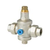 Регулятор (редуктор) давления PESANTE SEDE INOX 3/4", DN20, PN25. Pout 0,5-6 bar, Pmax-25 бар, Tmax-120C, хром