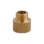 Фитинг редуцированный латунный  G 3/8 M x G 1/2 F                                                                                                                                                       