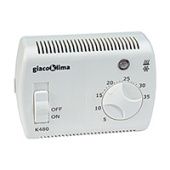 Комнатный электронный термостат с встроенным реле, с режимами лето - зима.