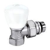 DN15 1/2"  Угловой ручной клапан, хромированный, отвод с герметичной прокладкой