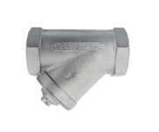 Y666 Фильтр сетчатый Ду20 Ру40 резьбовой, Корпус:  нерж. сталь AISI316 Для питьевого водоснабжения не применять