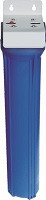 Фильтр синий Slim Line 1"-20" (0,6-8,8 бар, картридж  PP 10 мкм, кронштейн, ключ).