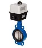 SYLAX затвор дисковый DN80 PN16 с центр. пр., Корп.: Чугун GG25, Упл.: EPDM, Диск: AISI 316 Эл. пр. BERNARD SQ25 (230 VAC, 50 Hz, регул-щий, 4-20 mA вх-вых сигн, Класс III S4-50%, F05/11)