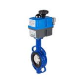 DN 50 PN10/16 Затвор дисковый м/ф 2" с электроприводом