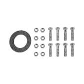 Монтажный комплект  DN150  болт с гайкой  8шт. M20x75mm  из оцинкованной стали и прокладка                                                                                                              