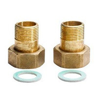 Резьбовые присоединительные патрубки, Dn25, R1xG5/4B (комплект из 2-х шт.)