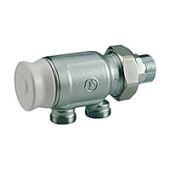 Ручной узел для однотрубной системы с возможностью микрометрической регулировки