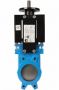 L-01-150-PN10-D/A-E Задвижка шиберная CMO DN150 PN10 пневмопривод дв. действия, выдвижной шток