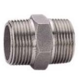 1/4" PN20 Ниппель нар./нар. резьба, нерж сталь