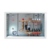 Коллекторный модуль со смесительным узлом и насосом с электронным регулированием 1" x 18 /10