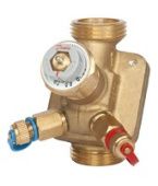 Комбинированный балансировочный клапан AB-QM Ду 100 мм для установки на обвязках центральных кондиционеров