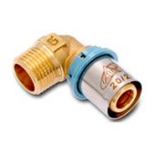 Колено 90° с наружной резьбой D16х1/2"