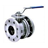 DN100 2х сост. полнопроход. шаровой кран PN40 нерж. 316 темп. -30+180С
