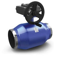 DN600 Py25 Кран шаровой Energy св/св полнопр. с ручн. редуктором LD