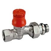 3/4" Прямой термостатический клапан с преднастройкой
