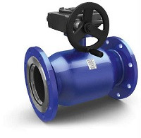 DN400 Py25 Кран шаровой Energy ф/ф полнопр. с ручн. редуктором LD
