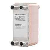 XB 10-2 36/36 паяный пластинчатый теплообменник, 2-х ходовой