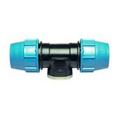 Тройник 90° с внутренней резьбой  D25/Rp3/4/D25 PN16PPE