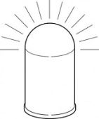 световая сигнализация красная 230V AC