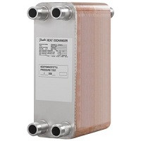 XB 20-2 60/60 паяный пластинчатый теплообменник, 2-х ходовой