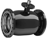 DN500/400 Py25 Кран шаровой под э/привод, п/привод ф/ф стандартнопр. LD