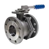  DN15 2х сост. полнопроход. шаровой кран PN40 нерж. 316 темп. -30+180С