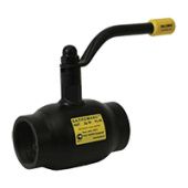 Кран шаровой стальной р/р КШТ 60.100.050 Ду 50 Ру 40 (БРОЕН) с рукояткой