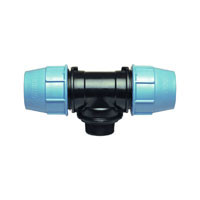 Тройник 90 с наружной резьбой D40 / Rp1 / D40 PN16PPE Unidelta код 1010040004