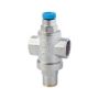 Регулятор (редуктор) давления MINIRID 1/2", DN15, PN15, Pmax-15 бар, Pout 1,2-6bar, Tmax=120 C, хром, G1/4" под манометр