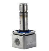 Клапан электромагнитный  EV 215B, ДУ 3 мм, нерж. сталь, G 1/4, PTFE, НЗ