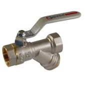 Кран шар. 3/4" с фильтром рычаг CTM СТАНДАРТ