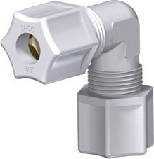 JC50-6PPG Переходник угловой труба - труба 3/8x3/8.