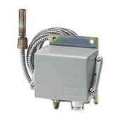 Реле температуры KPS 81, термобаллоны 65-160 мм с капилляром 2 м, 60-150°C, 5-25°C