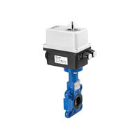 VFY-WA затвор дисковый DN32/40 PN16 корп. GG25 с центр. проуш.; Диск- AISI 316; упл. EPDM; с приводом 230В перем. ток, 15 Вт, 12 сек Использовать ответные фланцы по ГОСТ 33259-2015 исполнение В, тип 01