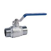 Кран шаровой полнопроходной  DN15 PN25  G 1/2 НР/НР  max.180*C                                                                                                                                          