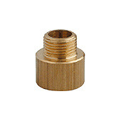 Фитинг редуцированный латунный  G 3/8 M x G 1/2 F                                                                                                                                                       