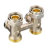 Клапан запорный RLV-KS 1/2''x3/4'' прям.