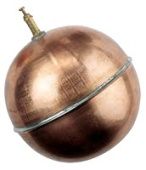 Шар. поплавок (медный) D180mm с пазом и винтом для крепл.(для FARG мод.511,519,523,524,525)