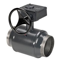 Шар.кран JIP-WW Ду200 Py25 с редуктором