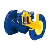 V287-100 DN100 PN16 (чугун СЧ)  max.300*C  клапан обратный ф/ф